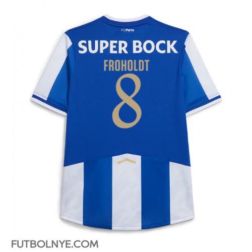 Camiseta Porto Victor Froholdt #8 Primera Equipación 2025-26 manga corta